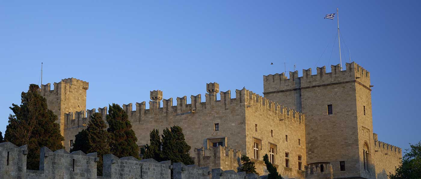 Rhodes Old town Medieval Palace
